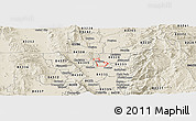 Shaded Relief Panoramic Map of ZIP code 84338