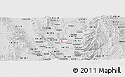 Silver Style Panoramic Map of ZIP code 84338