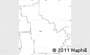 Blank Simple Map of ZIP code 84338