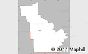 Gray Simple Map of ZIP code 84338