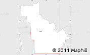 Silver Style Simple Map of ZIP code 84338