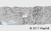 Gray Panoramic Map of ZIP code 84339