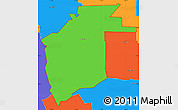 Political Simple Map of ZIP code 84339