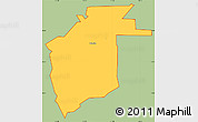 Savanna Style Simple Map of ZIP code 84339, cropped outside