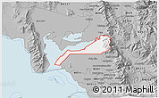 Gray 3D Map of ZIP code 84340