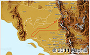 Physical 3D Map of ZIP code 84340