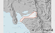 Gray Map of ZIP code 84340