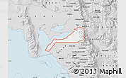 Silver Style Map of ZIP code 84340
