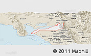 Classic Style Panoramic Map of ZIP code 84340