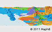 Political Panoramic Map of ZIP code 84340