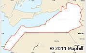 Classic Style Simple Map of ZIP code 84340