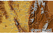 Physical 3D Map of ZIP code 84341
