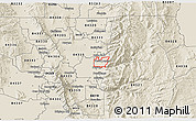 Shaded Relief 3D Map of ZIP code 84341