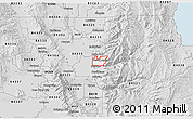 Silver Style 3D Map of ZIP code 84341