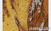 Physical Map of ZIP code 84341