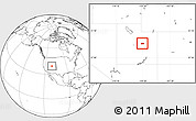 Blank Location Map of ZIP code 84501