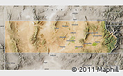 Satellite Map of Beaver County, semi-desaturated