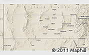 Shaded Relief Map of Beaver County
