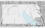 Gray 3D Map of Box Elder County