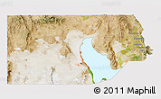 Satellite 3D Map of Box Elder County, cropped outside