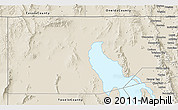 Shaded Relief 3D Map of Box Elder County