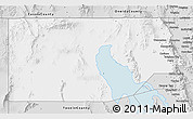 Silver Style 3D Map of Box Elder County