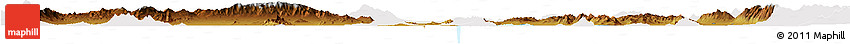 Physical Horizon Map of Box Elder County, cropped outside