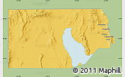 Savanna Style Map of Box Elder County, single color outside