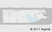 Gray Panoramic Map of Box Elder County, single color outside