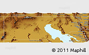 Physical Panoramic Map of Box Elder County