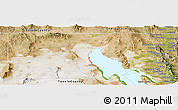 Satellite Panoramic Map of Box Elder County