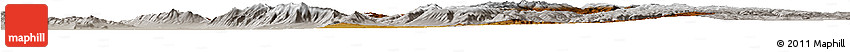 Physical Horizon Map of Cache County, lighten, semi-desaturated