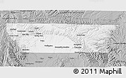 Gray 3D Map of Carbon County