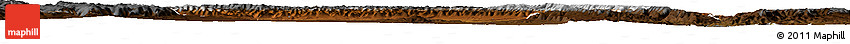 Physical Horizon Map of Carbon County, darken
