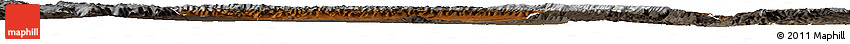 Physical Horizon Map of Carbon County, darken, semi-desaturated