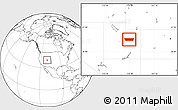 Blank Location Map of Carbon County