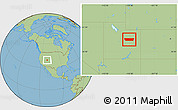 Savanna Style Location Map of Carbon County