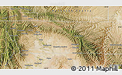 Satellite Map of Carbon County