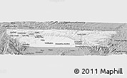 Gray Panoramic Map of Carbon County