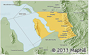 Savanna Style 3D Map of Davis County