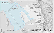 Silver Style 3D Map of Davis County