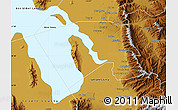 Physical Map of Davis County