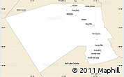 Classic Style Simple Map of Davis County