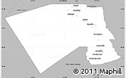 Gray Simple Map of Davis County