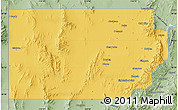 Savanna Style Map of Millard County