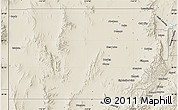 Shaded Relief Map of Millard County