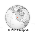 Outline Map of Millard County