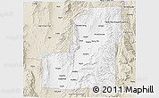 Classic Style 3D Map of Sanpete County