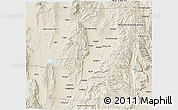 Shaded Relief 3D Map of Sanpete County
