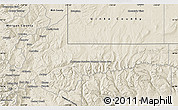 Shaded Relief Map of Summit County